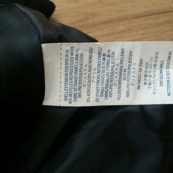 Old navy girls Wool blend pea coat - Picture 4 of 4